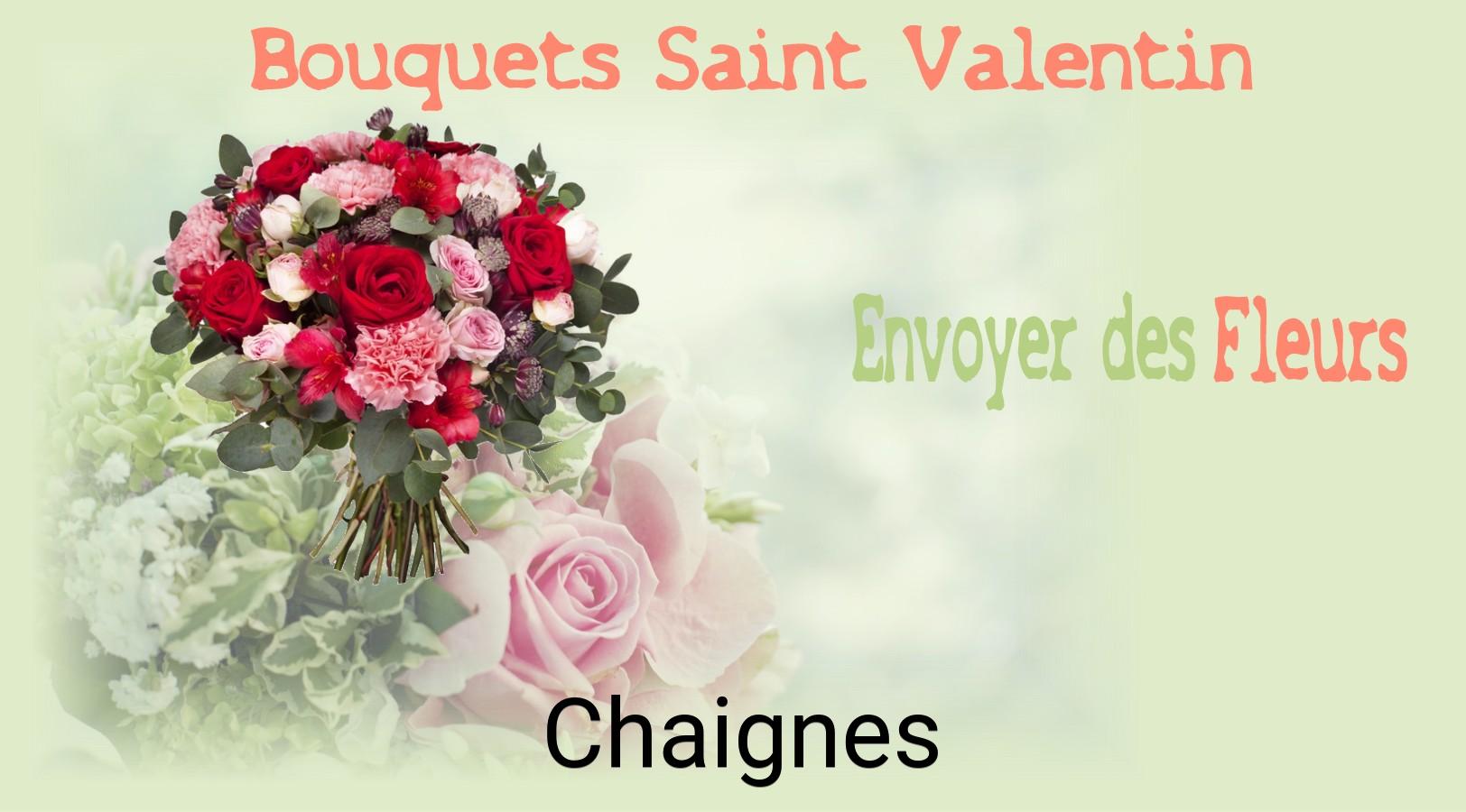 Roses de Saint-Valentin livrées à Chaignes